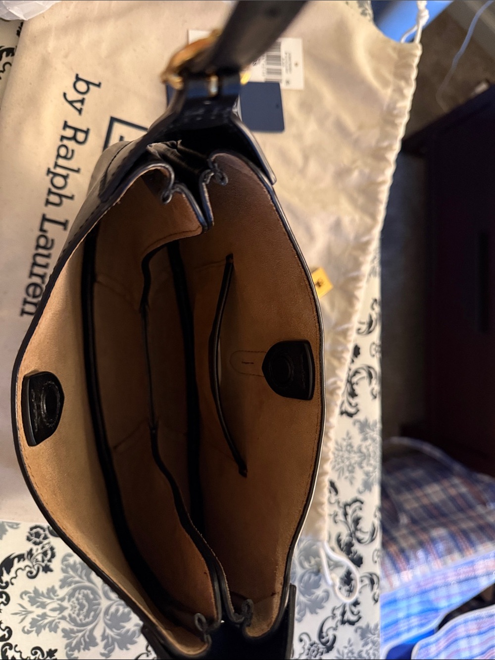 Polo Small Saddle bag Black - Picture 7 of 8